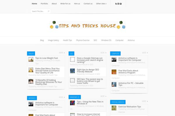 Lucid theme site design template sample