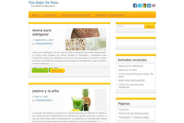 tipsbajardepeso.com site used Caresland Lite