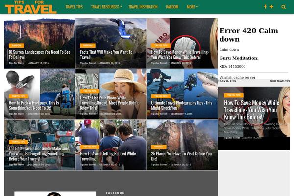 Top News theme site design template sample