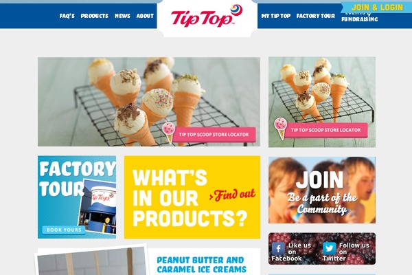 tiptop.co.nz site used Tiptop