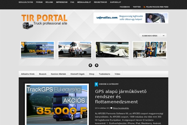 tir-portal.com site used Tir