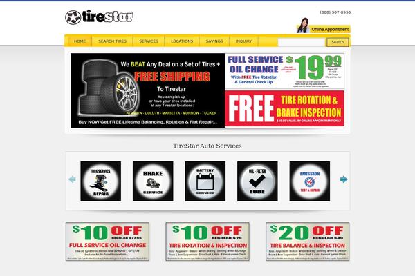 tirestar theme websites examples