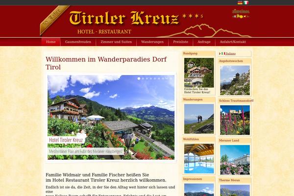 tirolerkreuz.com site used Artisteertirolerkreuz