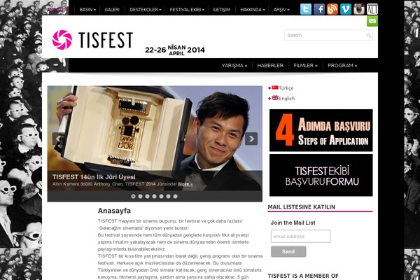tisfest.com site used Elog