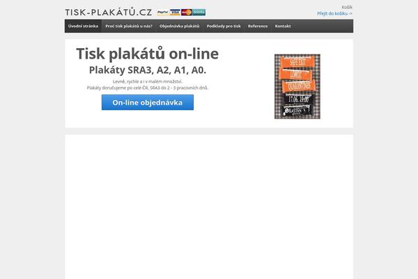 tisk-plakatu.cz site used Tiskplakatu