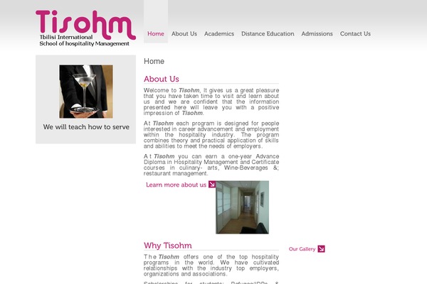 tisohm.ge site used Tishom
