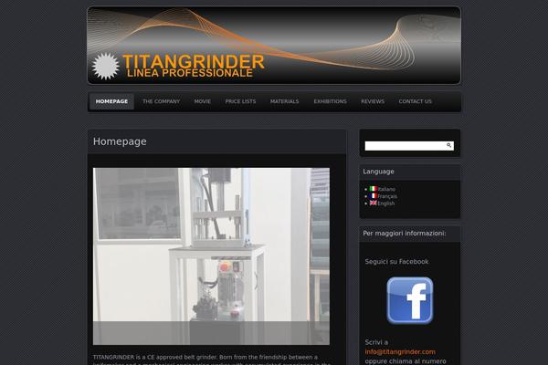 titangrinder.com site used Parament