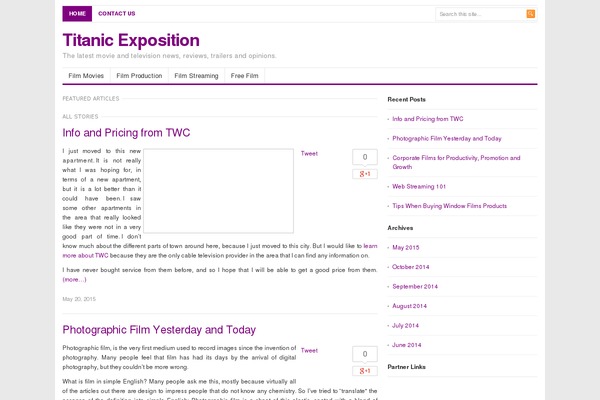 Freshlife theme site design template sample