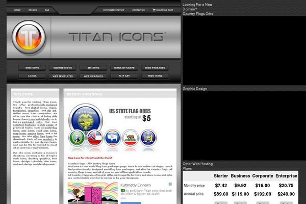 titanicons.com site used Titanicons