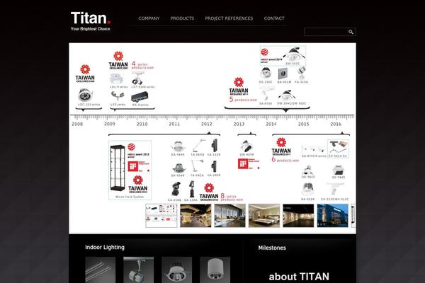 titanlight.com site used Theme1757