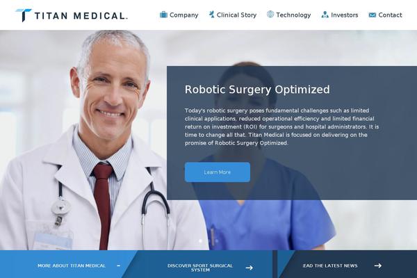titanmedicalinc.com site used Titanmedical