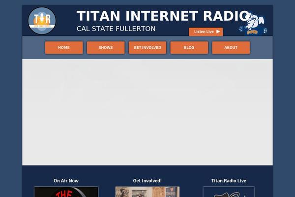 titanradio.org site used Titaninternetradio