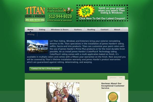titansiding.com site used Sealight-new