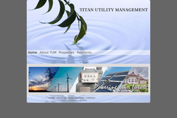titanutilitymanagement.com site used Brenttheme