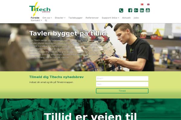 titech.dk site used Titech