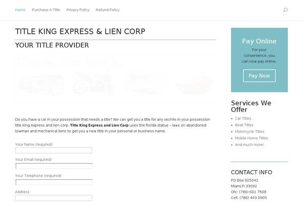 Divi theme site design template sample