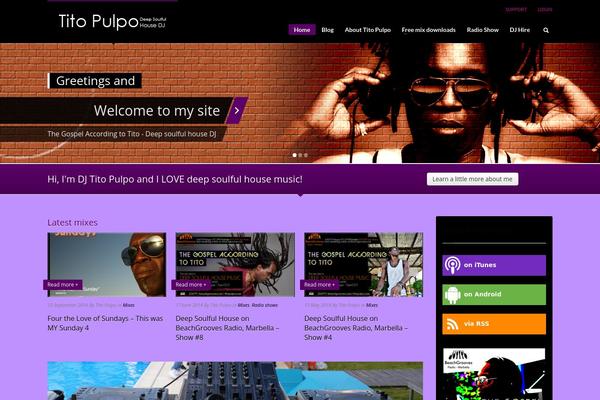 Kallyas theme site design template sample