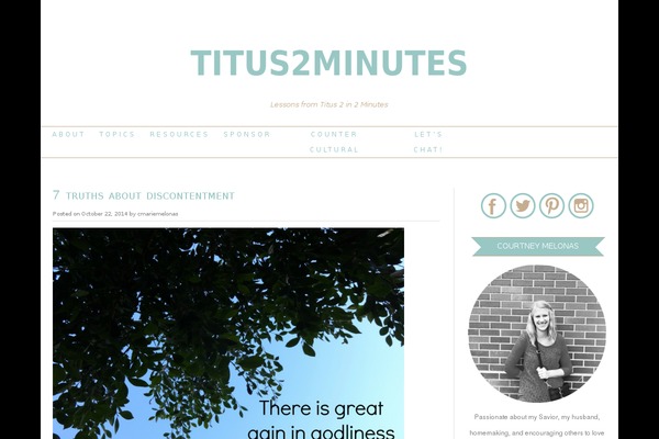 titus2minutes.com site used Bluetimes
