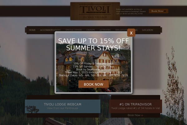 tivolilodge.com site used Tivoli-v1