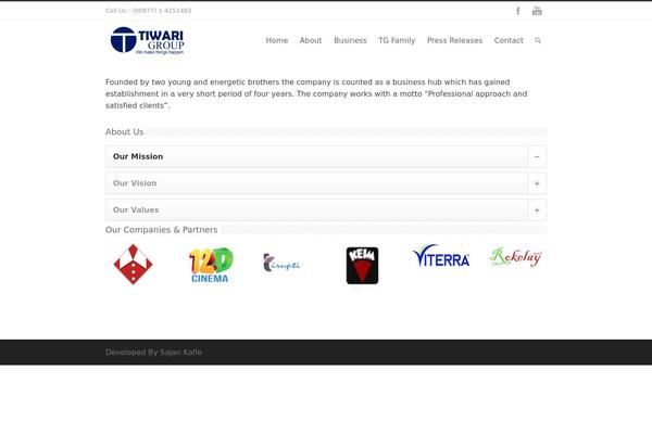 tiwarigroup.biz site used Sajan