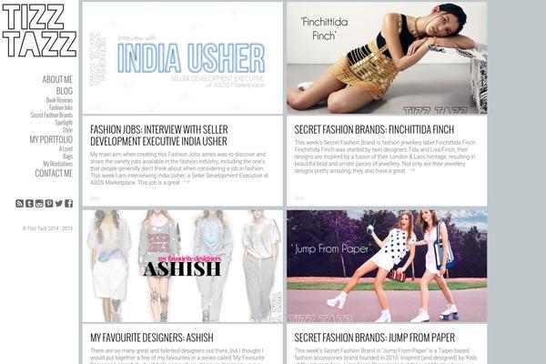 Ubergrid theme site design template sample