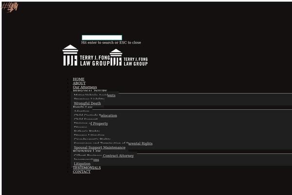 Salient Child theme site design template sample