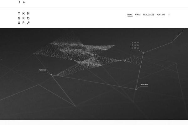 Dante theme site design template sample