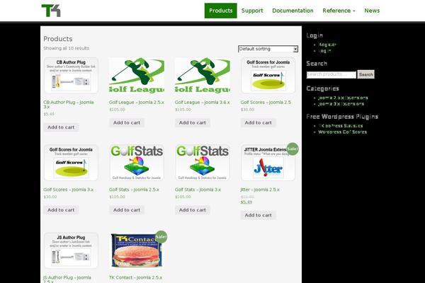 tkserver.com site used Tk-bootstrap-3