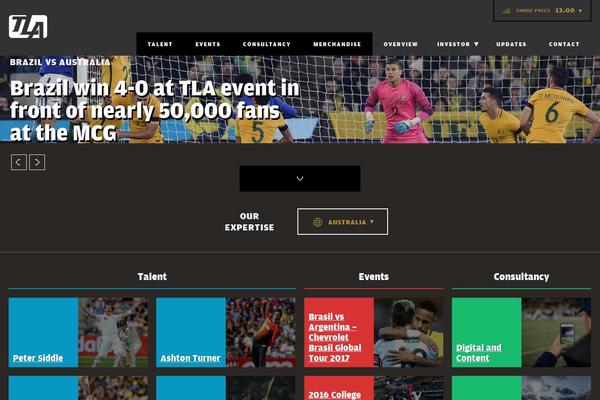 Tla theme site design template sample