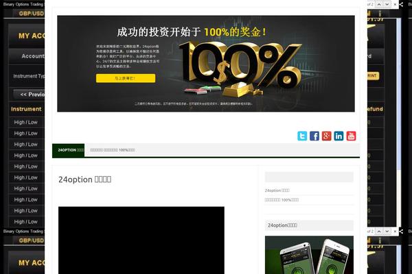 Iconic One Pro website example screenshot