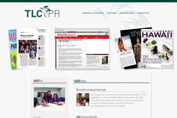 Tlc theme site design template sample