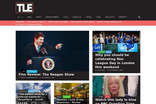Newsstand theme site design template sample