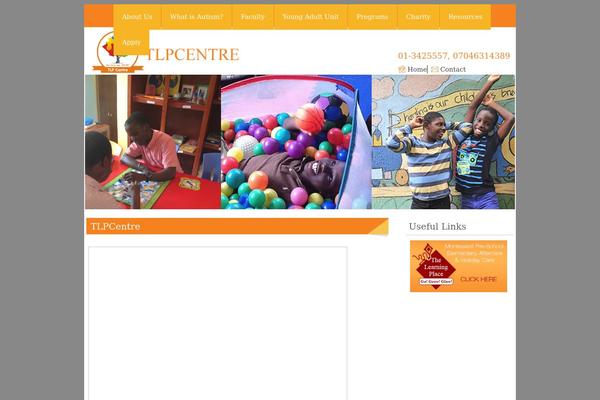 Kindergarten theme site design template sample