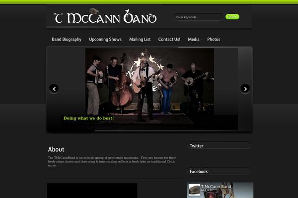 tmccannband.com site used Setlist