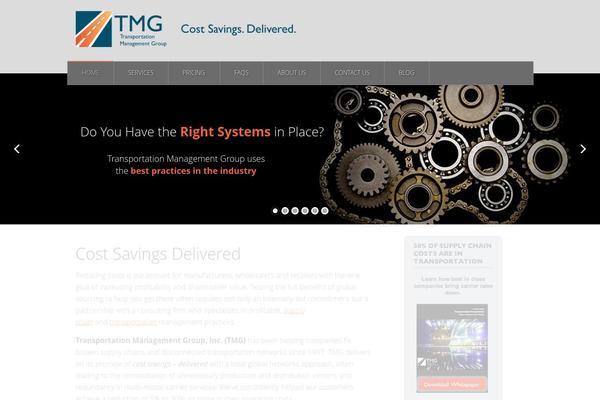 Tmg theme site design template sample