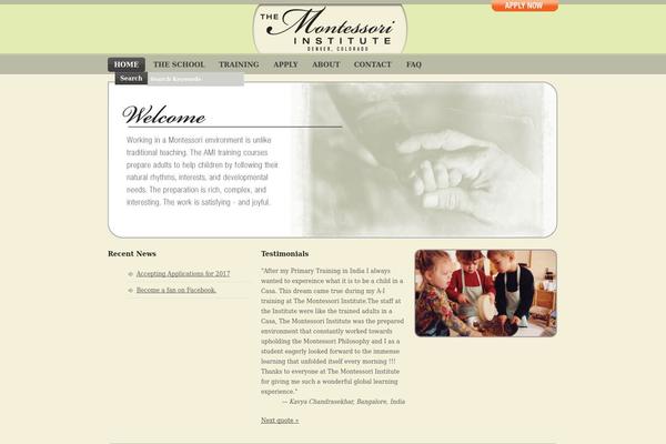 tmidenver.com site used Montesorri
