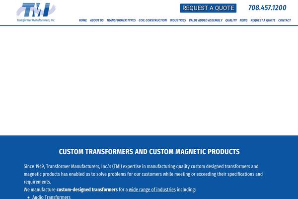 tmitransformers.com site used Transformer-manufacturers-theme