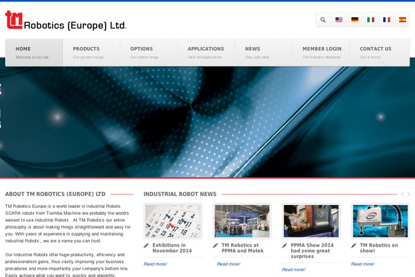 tmrobotics.co.uk site used Tmrobotics