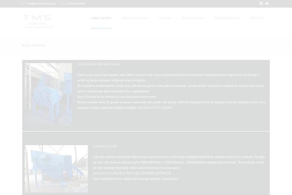TheCraft theme site design template sample