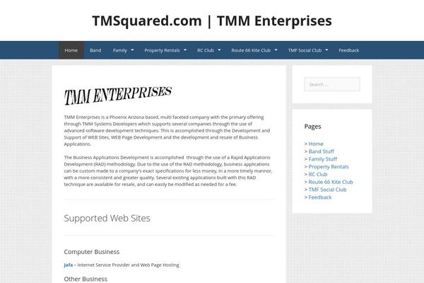 GeneratePress theme site design template sample