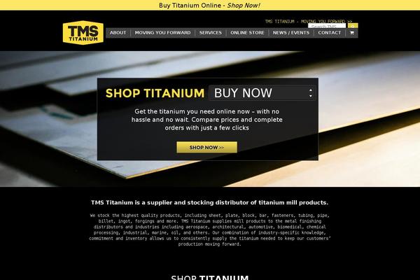 tms-titanium theme websites examples