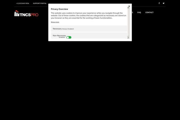 tncspro.com site used Parallaxsome-pro-2020