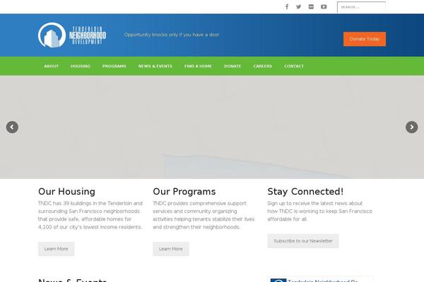 socialwelfare theme websites examples