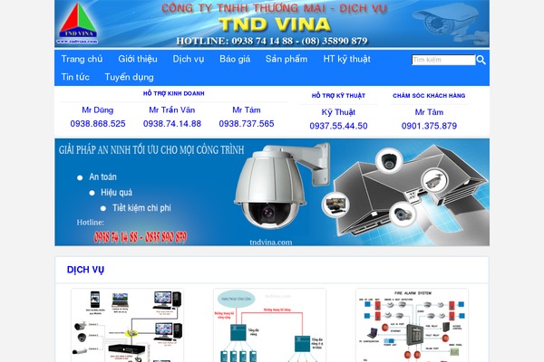 tndvina.com site used Dtcameratheme