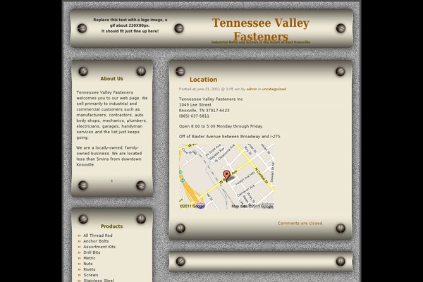 tnvalleyfasteners.com site used screwdriver