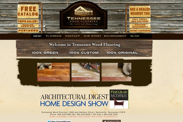 Thunderbolt theme site design template sample