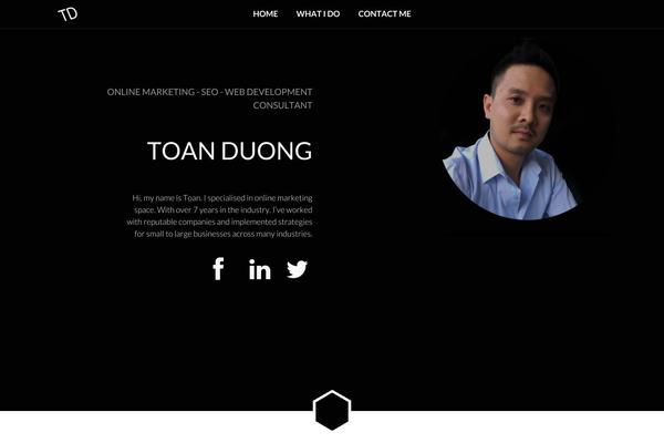 toanduong.com site used Toanduong