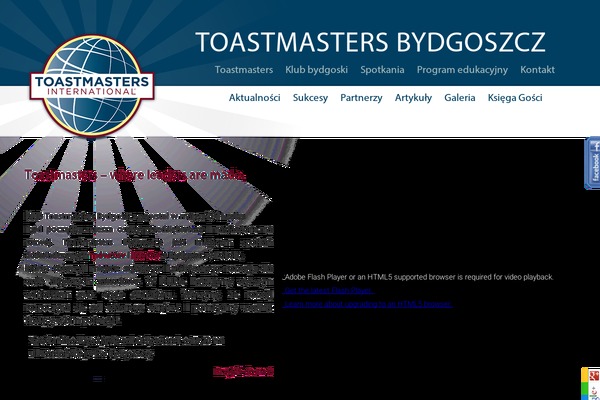 toastmasters-bydgoszcz.pl site used Minimalistiq