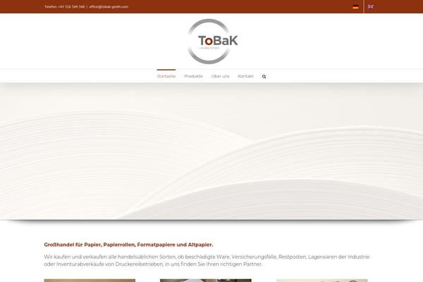Avada theme site design template sample
