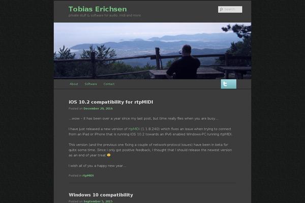 tobias-erichsen.de site used Twentyeleven-te